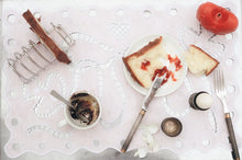Load image into Gallery viewer, lovebirds tray linen - set of four
